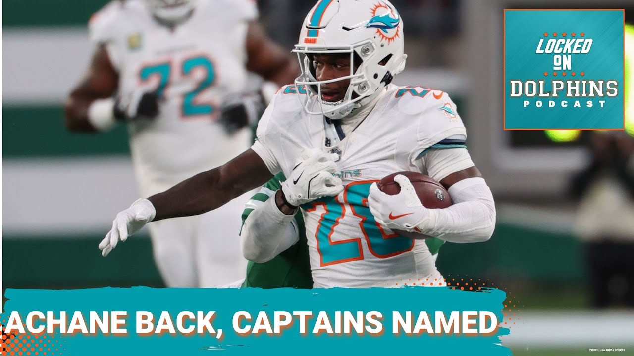 De'Von Achane Returns To Practice, Dolphins Name 6 Team Captains For 2025 & More