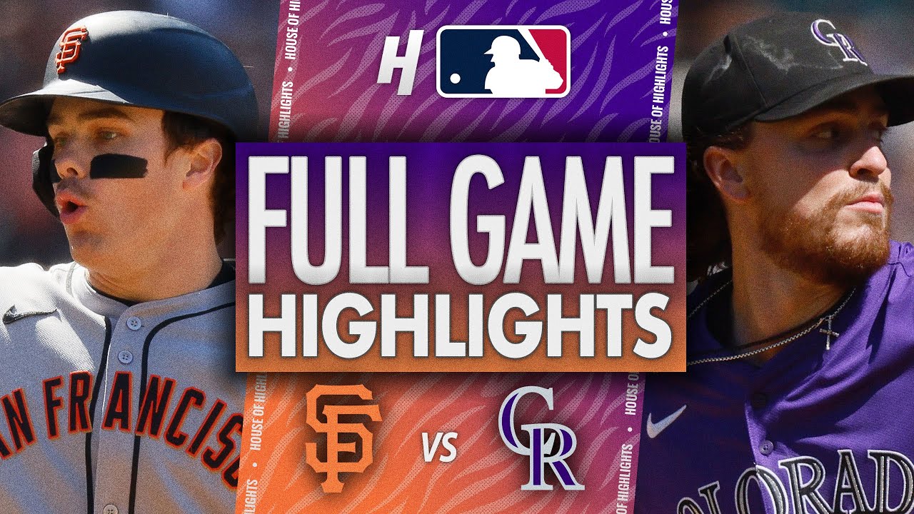 San Francisco Giants vs Colorado Rockies  - FULL GAME HIGHLIGHTS | September 1, 2025 MLB Season