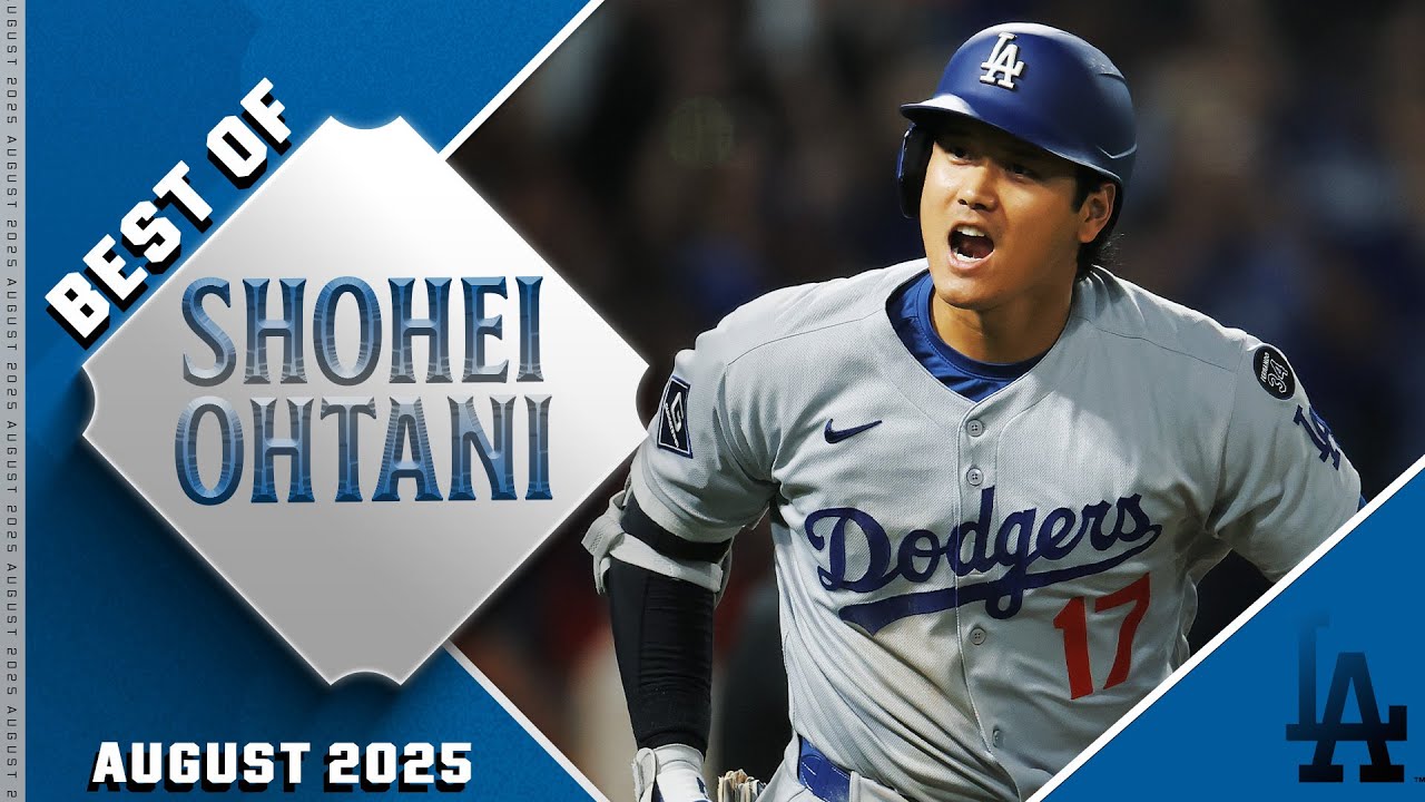 ⚡Shohei Ohtani's August Stats⚡: First Dodger win, 1.020 OPS, 7 HRs !! | 大谷翔平ハイライト