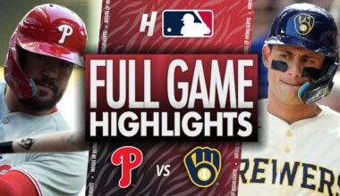 Philadelphia Phillies vs Milwaukee Brewers  - FULL GAME HIGHLIGHTS | September 1, 2025 MLB Season