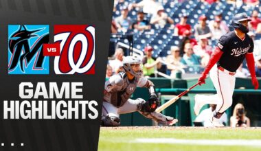 Marlins vs. Nationals Game Highlights (9/1/25) | MLB Highlights