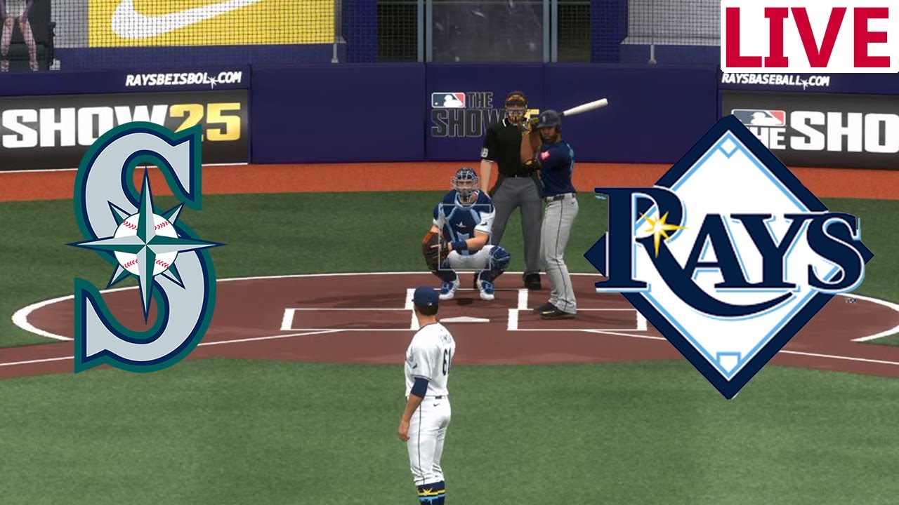 🔴LIVE 🔴Seattle Mariners VS Tampa Bay Rays/September 01/ MLB THE SHOW 25