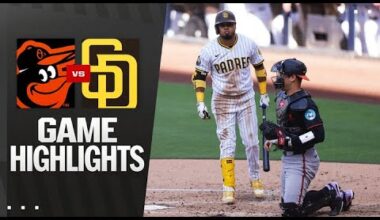 Orioles vs. Padres Game Highlights (9/1/25) | MLB Highlights