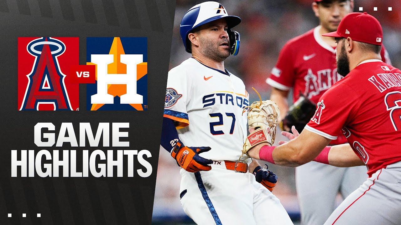 Angels vs. Astros Game Highlights (9/1/25) | MLB Highlights