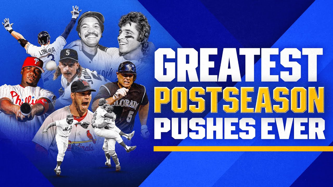 The most LEGENDARY Postseason pushes in MLB history | Deep Dive
