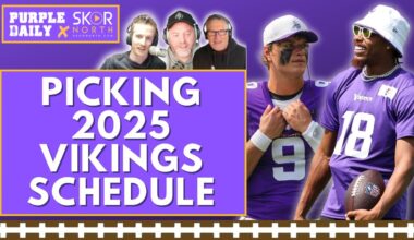 Picking Minnesota Vikings wins on the 2025 schedule
