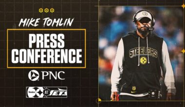 Coach Tomlin Press Conference (Week 1 at Jets) | Pittsburgh Steelers