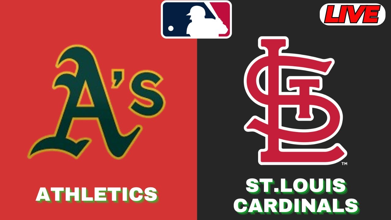 🔴LIVE : Athletics Vs St. Louis Cardinals | MLB 2025 | MLB Live Baseball Score