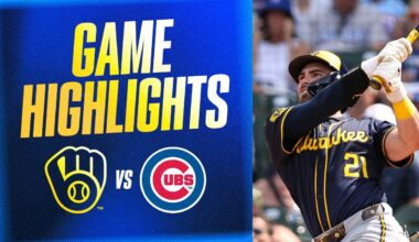 Brewers vs. Cubs Game Highlights (8/21/25) | MLB Highlights