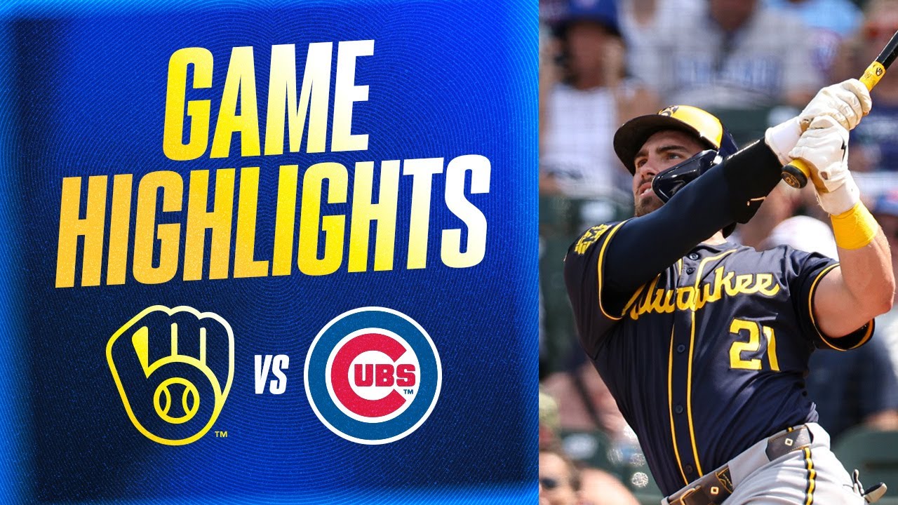 Brewers vs. Cubs Game Highlights (8/21/25) | MLB Highlights