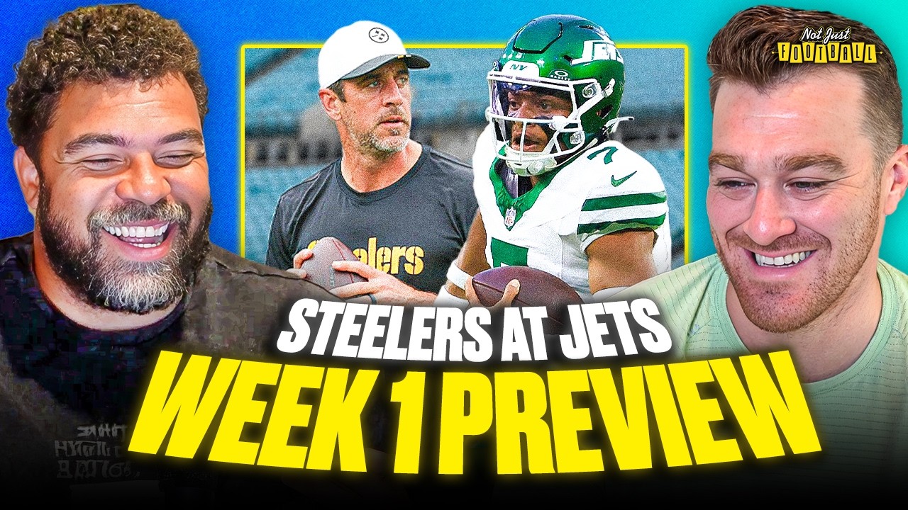 Cam Heyward Previews Steelers vs. Jets, Untold Steeler stories, and More! | Not Just Football