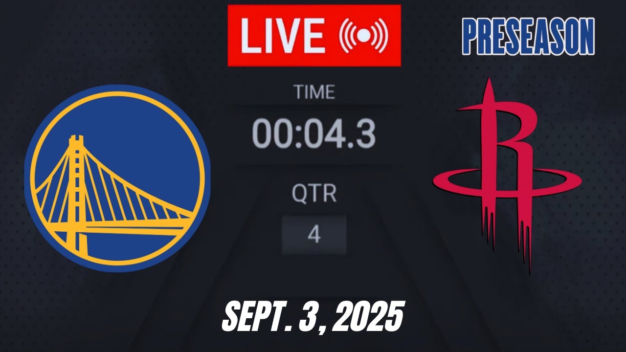 NBA LIVE! Golden State Warriors vs Houston Rockets | September 3, 2025 | Warriors vs Rockets 2K