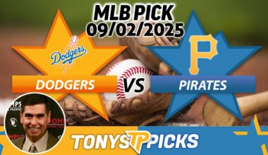 LA Dodgers vs Pittsburgh Pirates Pick 9/2/25 MLB Pick Prediction