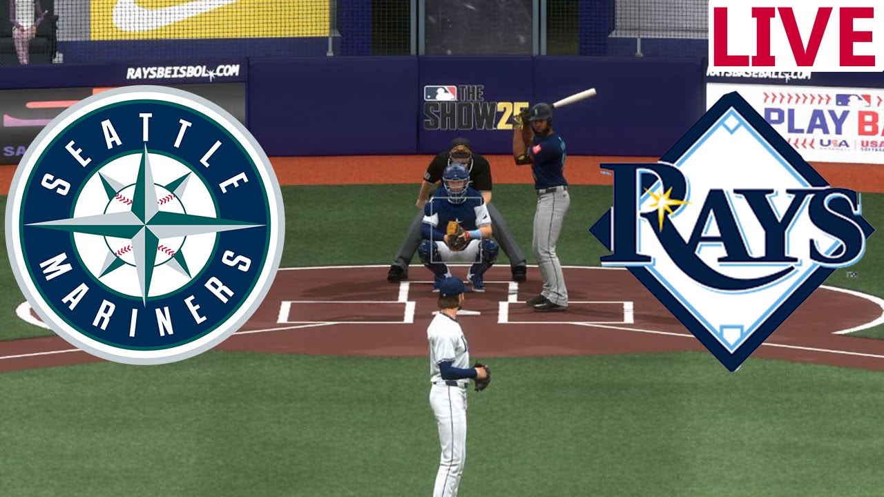 🔴LIVE 🔴Seattle Mariners VS Tampa Bay Rays/September 02/ Envivo TV/ MLB THE SHOW 25