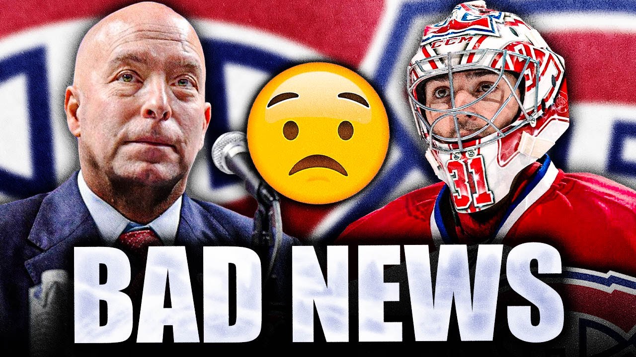 BAD NEWS FOR THE MONTREAL CANADIENS: KENT HUGHES HITS A MAJOR ROADBLOCK WITH CAREY PRICE TRADE