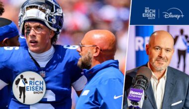 Rich Eisen Reacts to the Giants Naming Jaxson Dart Their Backup QB Over Jameis Winston