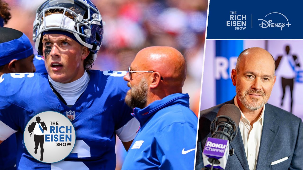 Rich Eisen Reacts to the Giants Naming Jaxson Dart Their Backup QB Over Jameis Winston