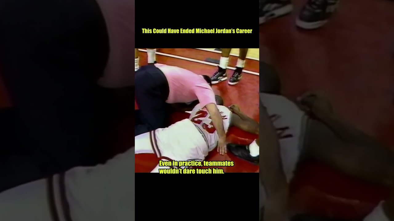 This Could Have Ended Michael Jordan’s Career #nba #basketball #michaeljordan #shorts #sports