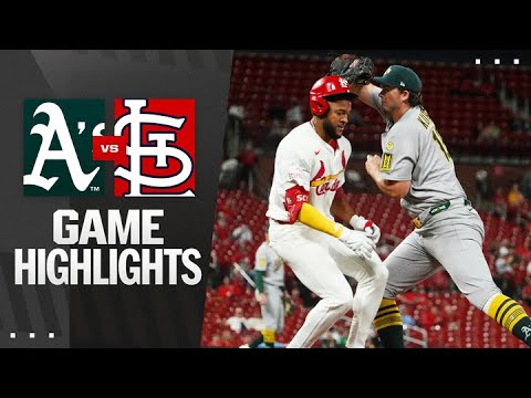 A's vs. Cardinals Game Highlights (9/2/25) | MLB Highlights