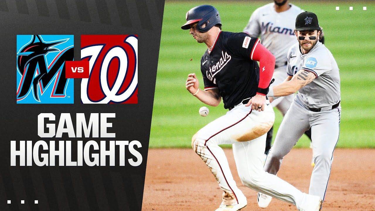 Marlins vs. Nationals Game Highlights (9/2/25) | MLB Highlights