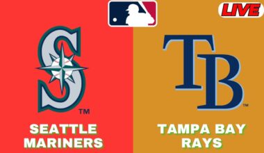 🔴LIVE : Seattle Mariners Vs Tampa Bay Rays | MLB 2025 | MLB Live Baseball Score