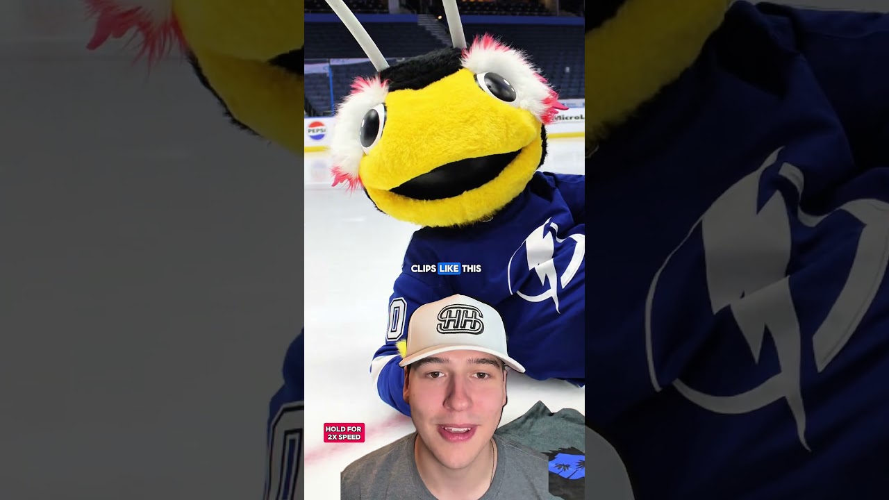 The Tampa Bay Lightning Mascot, Thunderbug, Got Into a Skirmish With a Little Kid