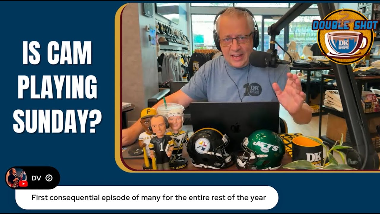 DK's Double Shot of Steelers: Is Cam playing Sunday?