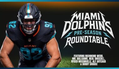 Miami Dolphins Pre-Season Roundtable + Record Predictions!