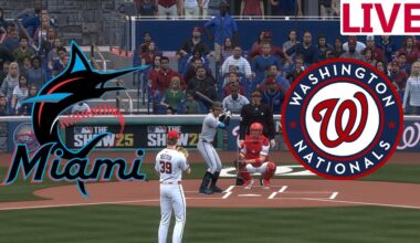 🔴LIVE 🔴Miami Marlins VS Washington Nationals / September 02/  /MLB THE SHOW 25
