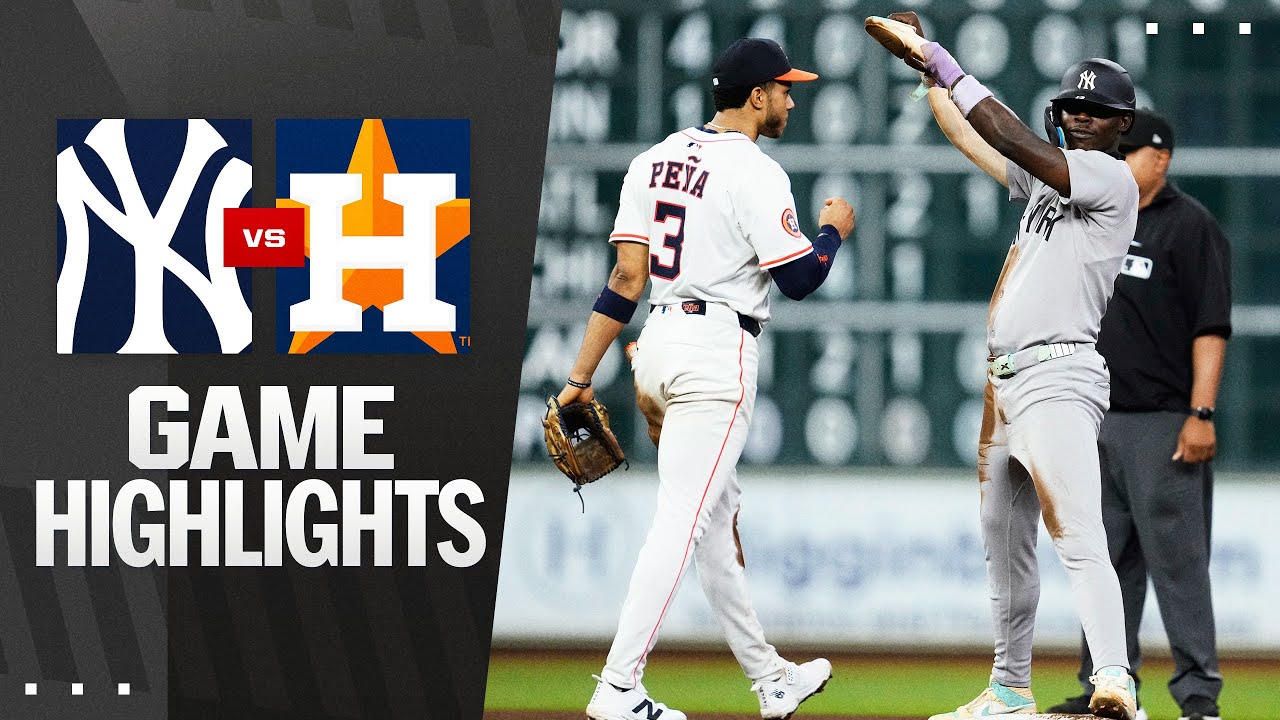 Yankees vs. Astros Game Highlights (9/2/25) | MLB Highlights