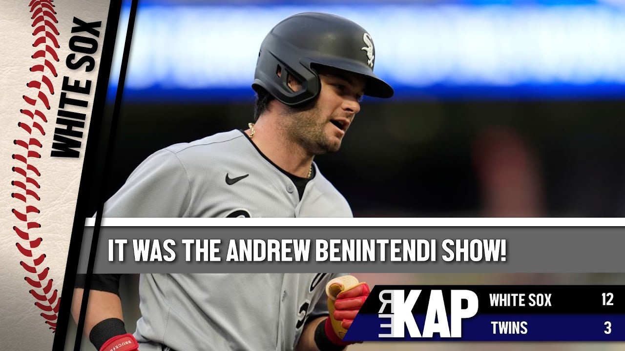 REKAP: ⚾️ Chicago White Sox 12-3 win over Minnesota Twins. ‘It was the Andrew Benintendi show!’