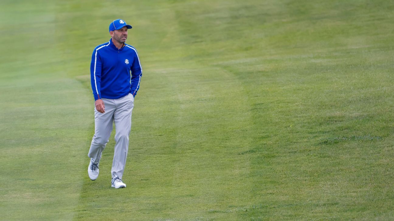 Sergio Garcia won't play Irish Open after Ryder Cup omission
