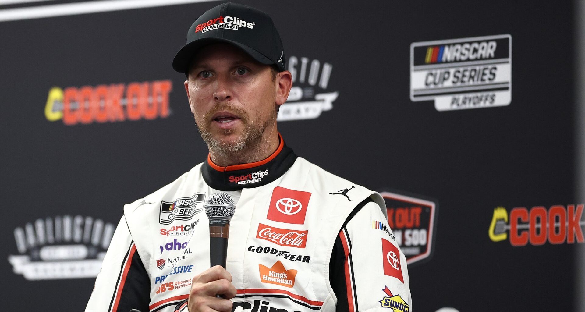 Denny Hamlin Reacts to Operation Gold Codes