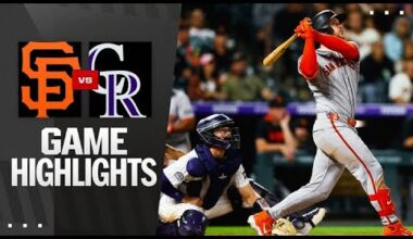 Giants vs. Rockies Game Highlights (9/2/25) | MLB Highlights