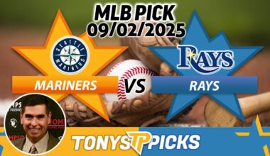 Seattle Mariners vs Tampa Bay Rays Pick 9/2/25 MLB Pick Prediction