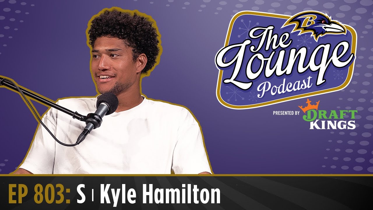 Kyle Hamilton Joins The Lounge | Baltimore Ravens