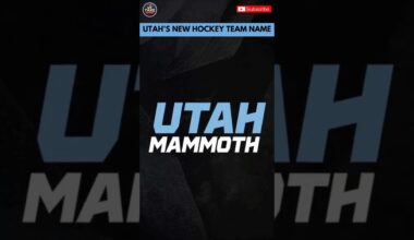 Introducing the UTAH MAMMOTH! NHL’s Fiercest New Team Has Arrived!  #nhl #utahmmamoth #nhlutah