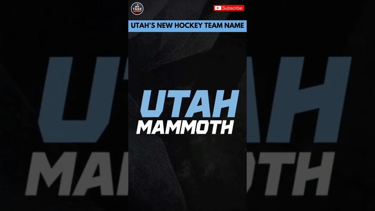Introducing the UTAH MAMMOTH! NHL’s Fiercest New Team Has Arrived!  #nhl #utahmmamoth #nhlutah