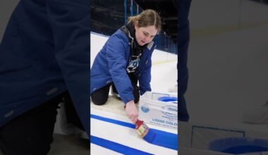 The ice is frozen and the paint has dried! We're ready!