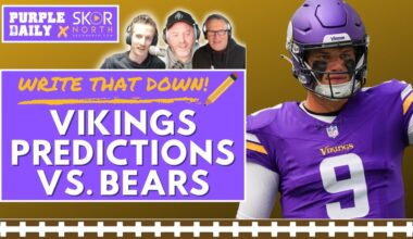 Minnesota Vikings predictions vs. Chicago Bears: JJ McCarthy, Caleb Williams and more