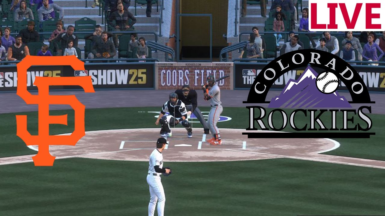 🔴LIVE 🔴San Francisco Giants  VS Colorado Rockies /September 03/ Mlb today /MLB THE SHOW 25