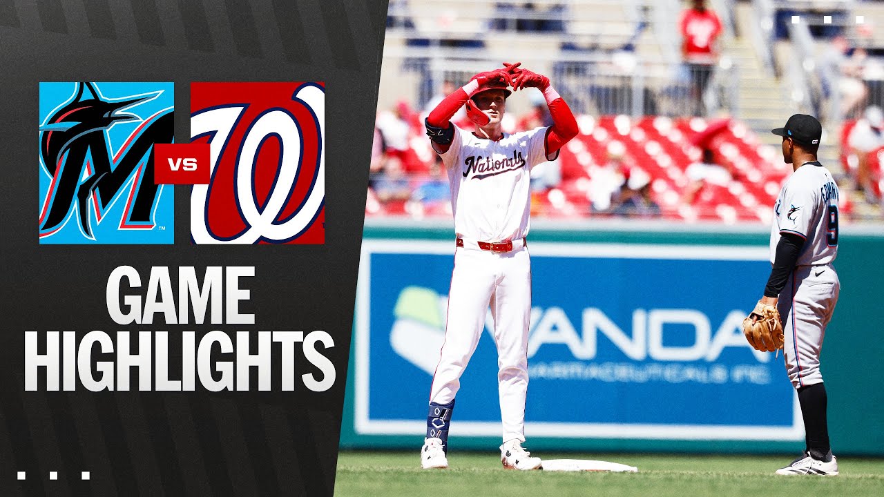 Marlins vs. Nationals Game Highlights (9/3/25) | MLB Highlights
