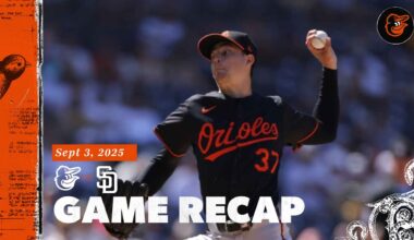Orioles vs. Padres Game Recap (9/3/25) | MLB Highlights | Baltimore Orioles