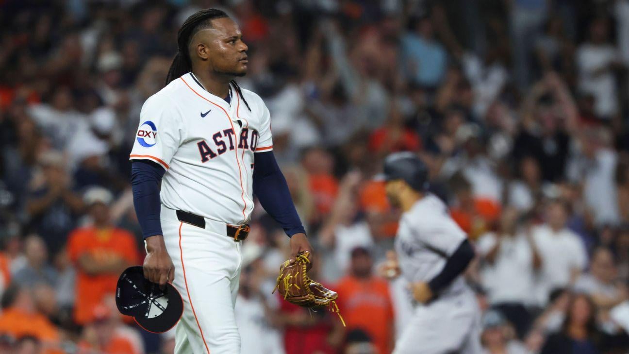 'Misguided' to think Framber Valdez intentionally hit teammate, agent says