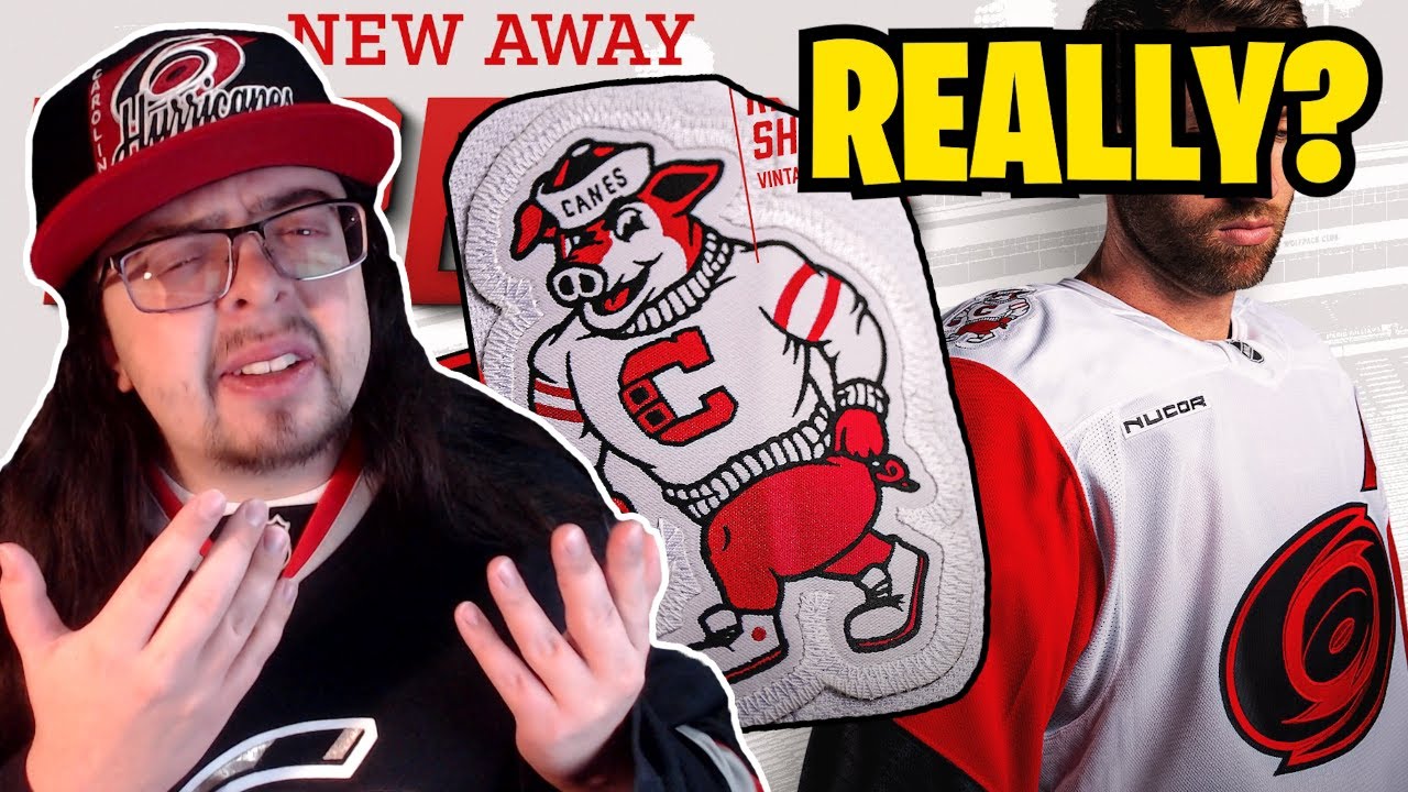 NEW Carolina Hurricanes Away Jersey!