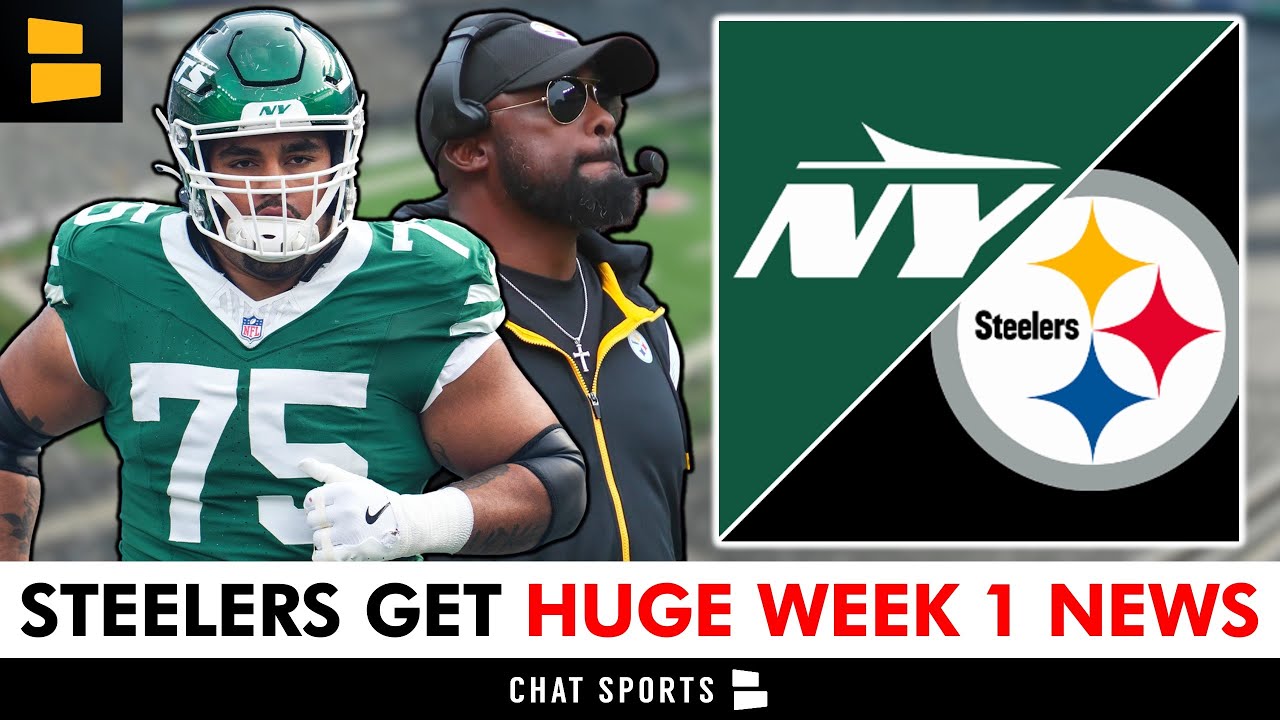 The Pittsburgh Steelers Just Got HUGE NEWS That Impacts Their Week 1 Matchup vs. The New York Jets