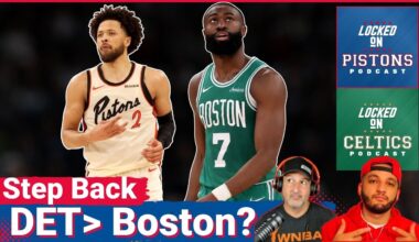 Eastern Conference Tour: Detroit Pistons JUMP Fallen Boston Celtics | Can Celtics WEATHER the Storm?
