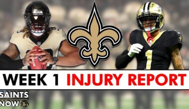 CRUCIAL Updates: New Orleans Saints Injury Report vs. Arizona Cardinals