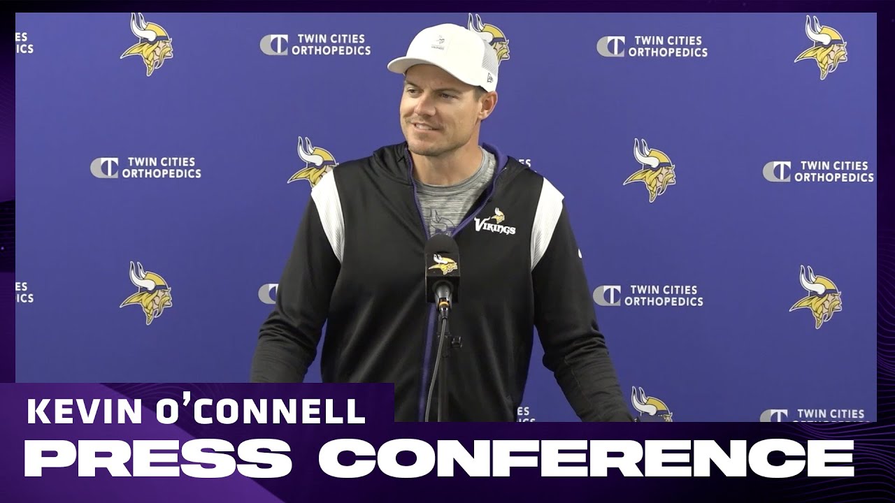 Kevin O'Connell on Week 1 Game vs. Bears, J.J. McCarthy's First Start, Injury Updates, Quarterbacks