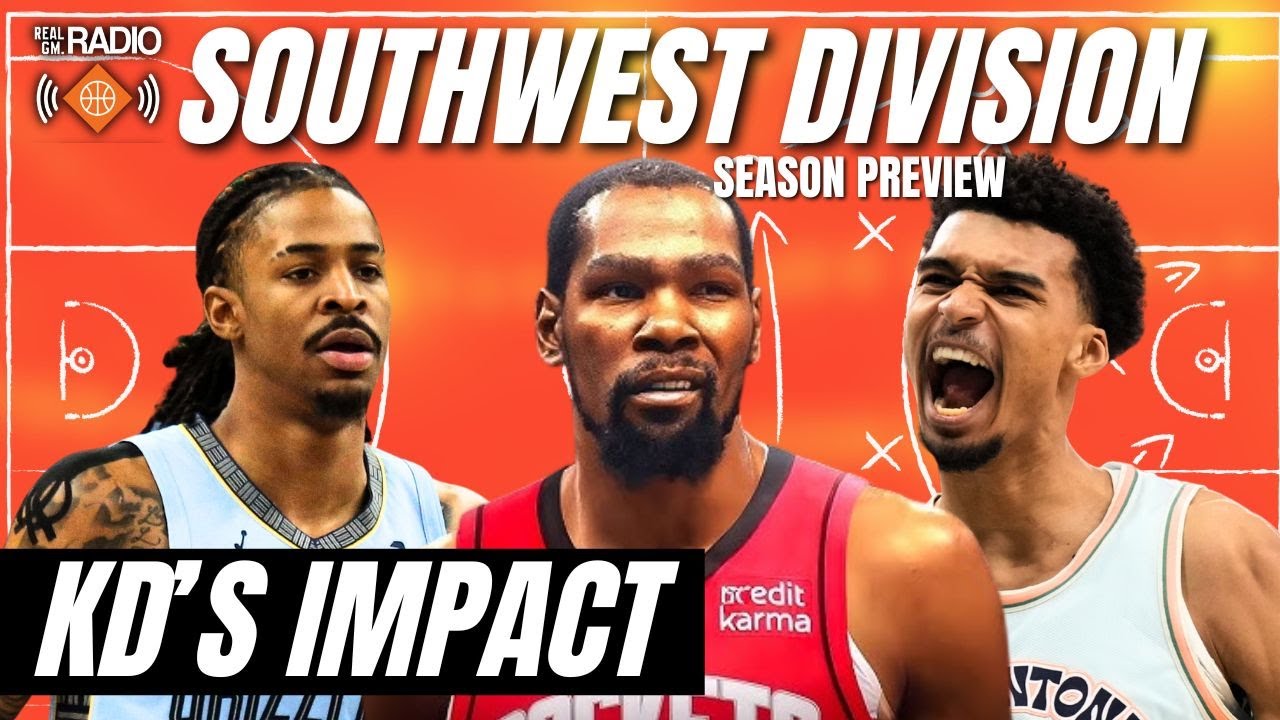 Southwest Division Preview: Rockets Land KD, Spurs’ Leap & What’s Next for Grizzlies | RealGM Radio